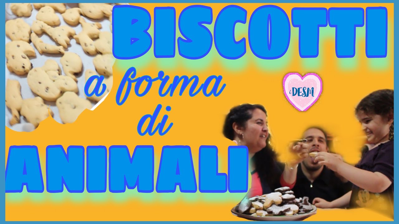biscotti a forma di animali marca