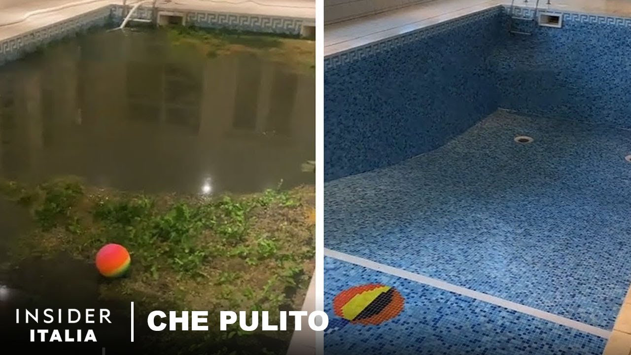 come eliminare le alghe dalla piscina