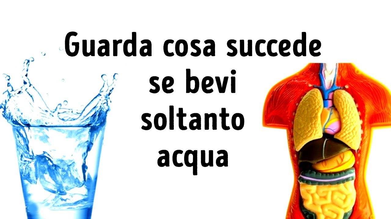 cosa succede se si beve acqua con cloro