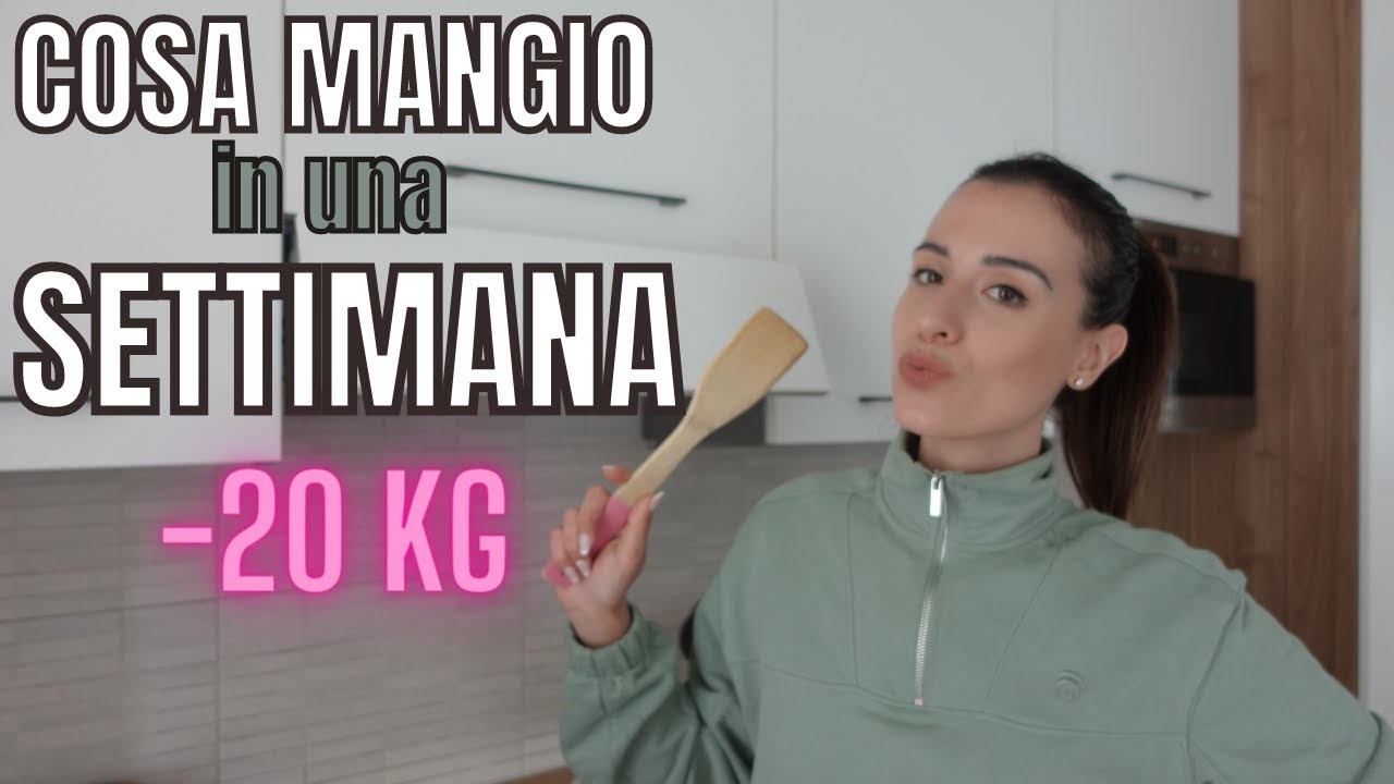 dieta per dimagrire di 20 kg