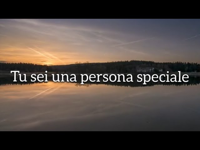 dire addio ad una persona speciale