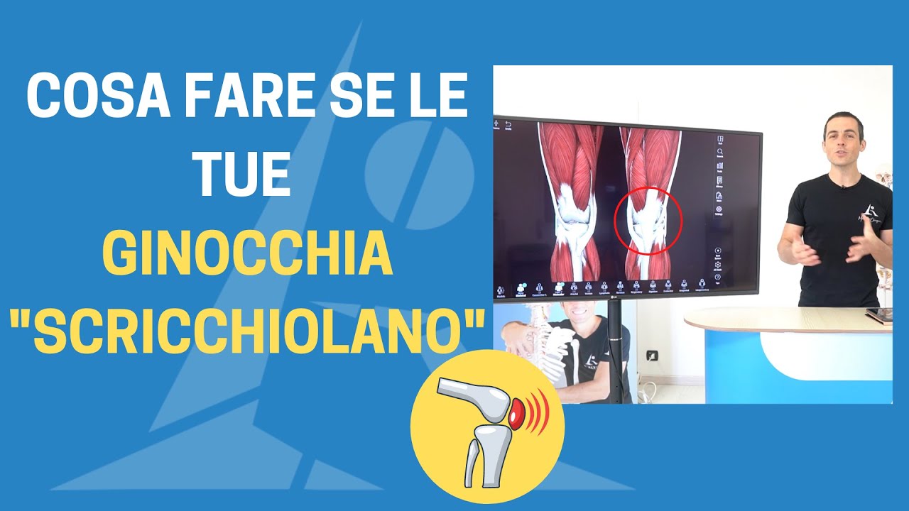 ginocchia che scricchiolano a 30 anni