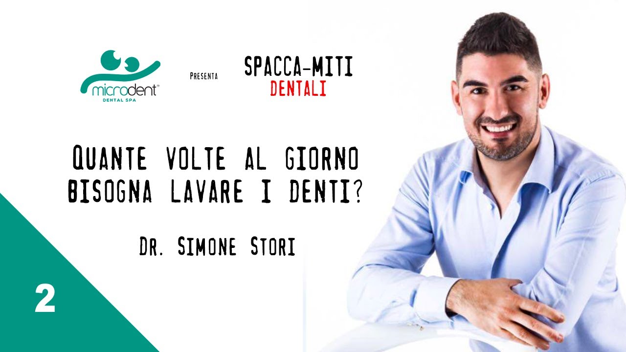 quante volte si lavano i denti