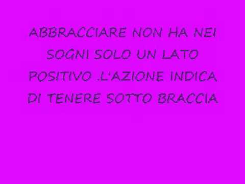 sognare di dormire abbracciati a qualcuno