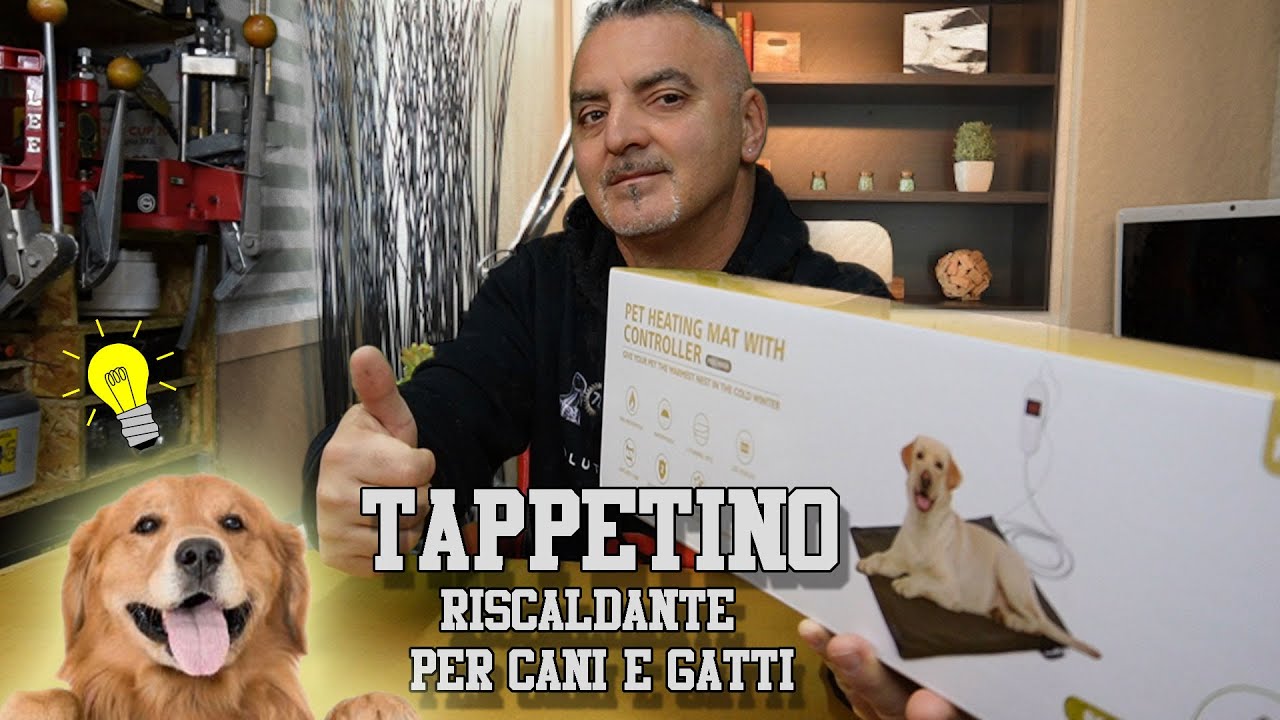 tappeto riscaldante per cani da esterno