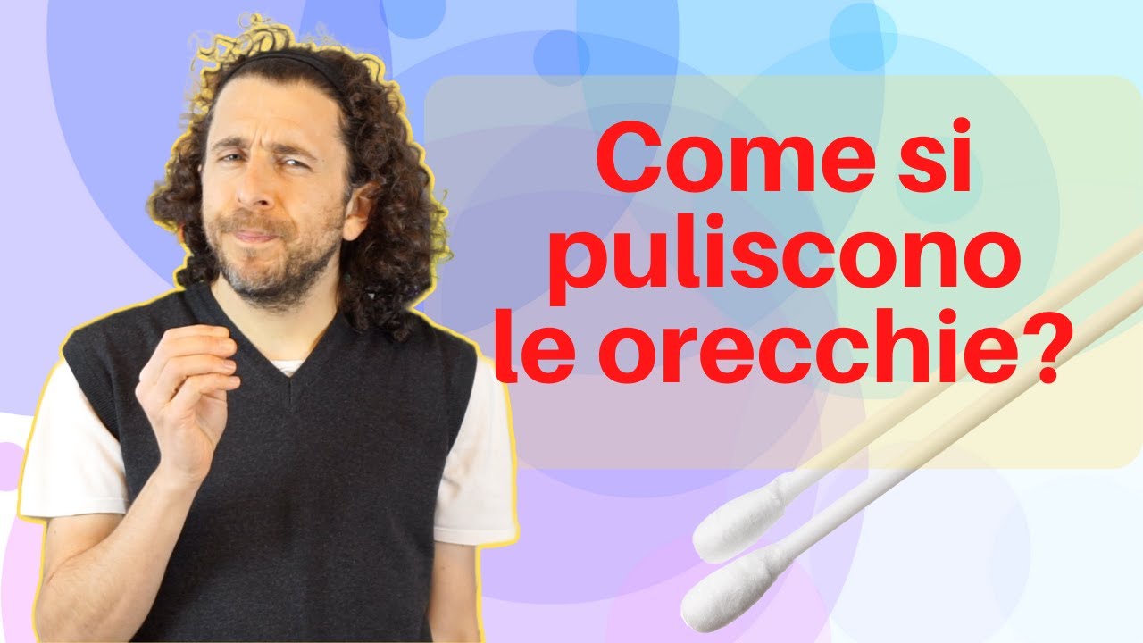 come pulirsi le orecchie dal cerume
