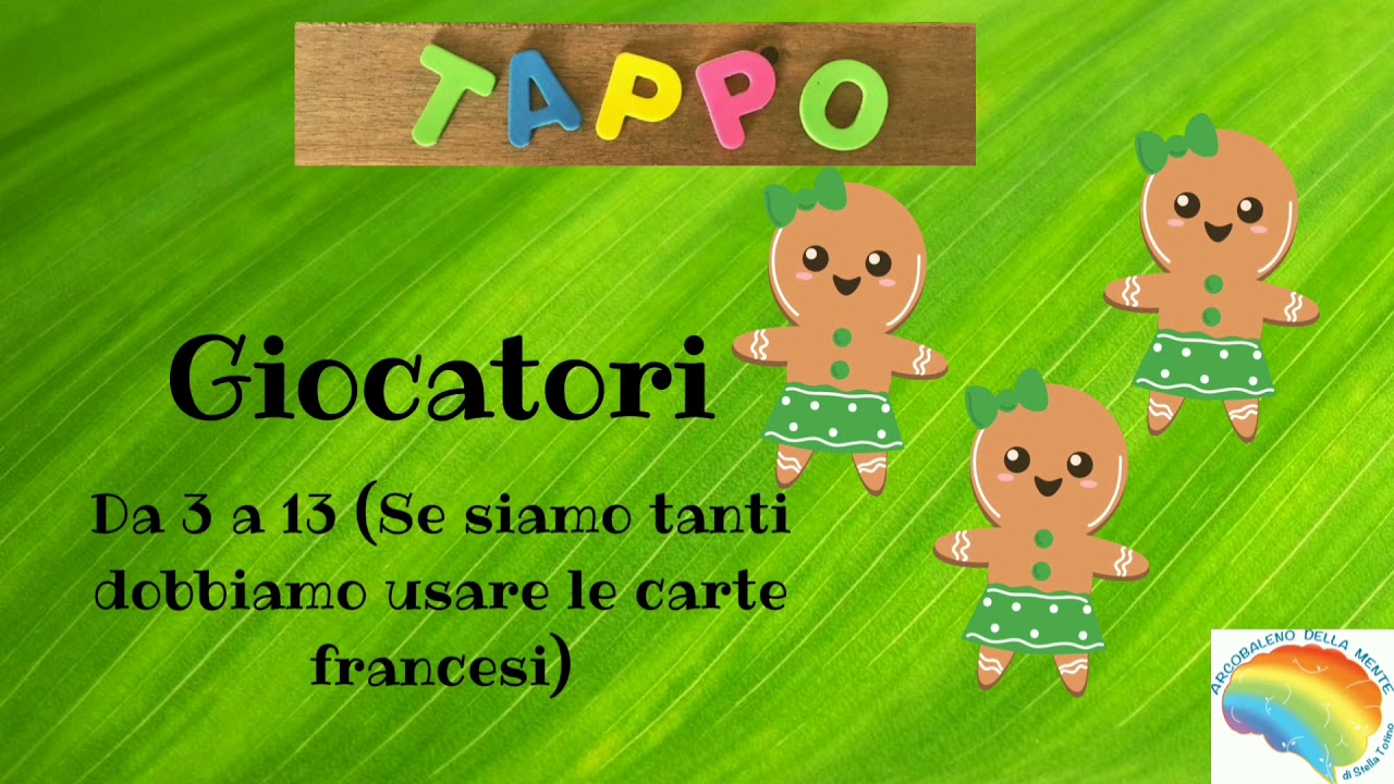 come si gioca a tappo con le carte