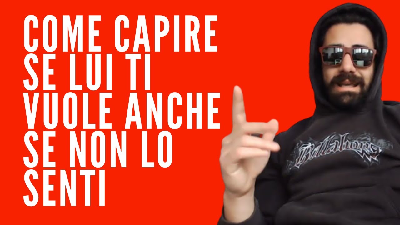 cosa significa quando un uomo ti annusa