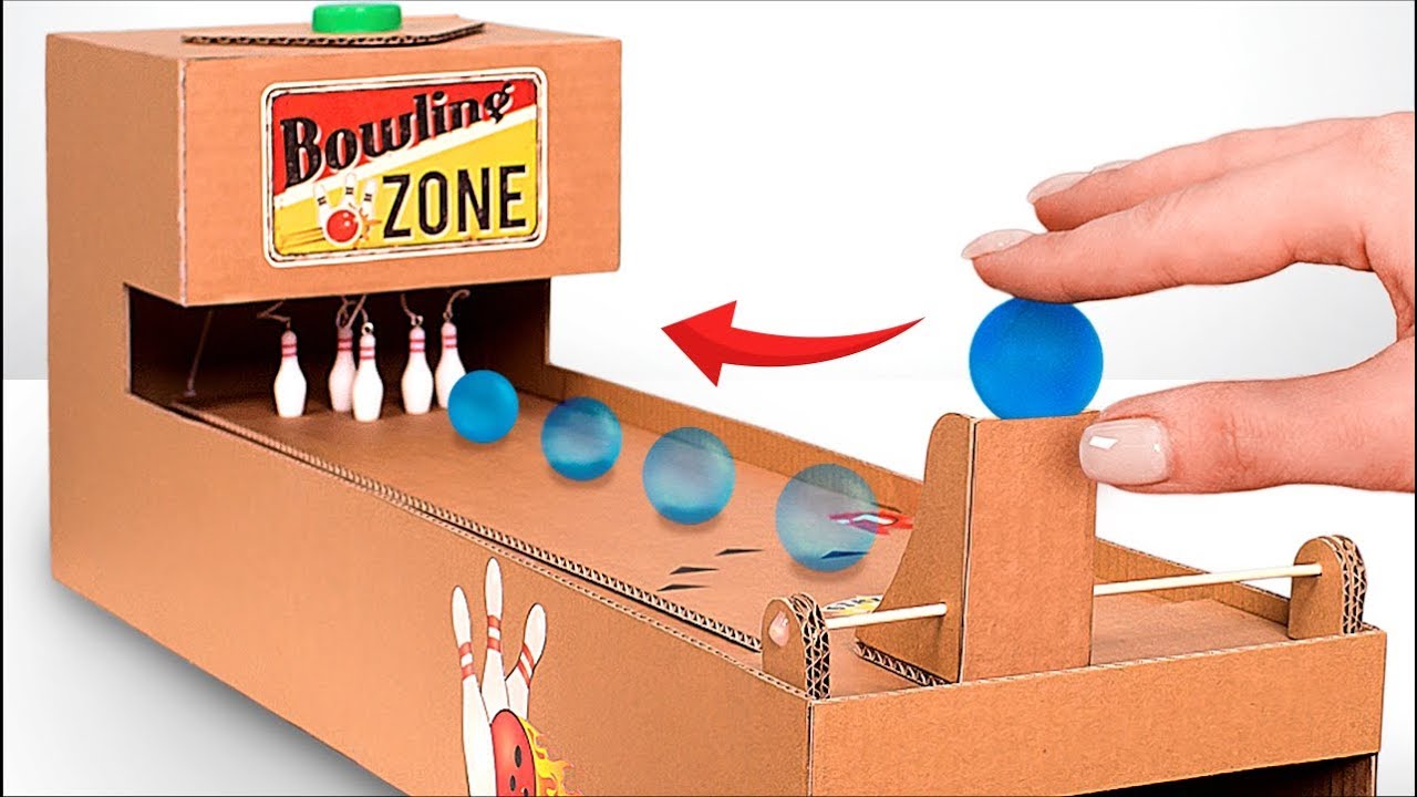 giochi da costruire con il cartone