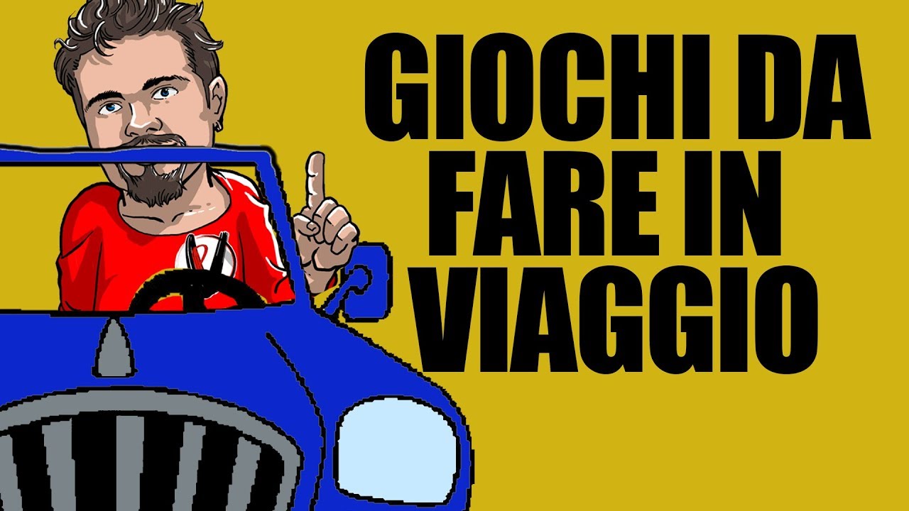 giochi da fare in macchina a voce