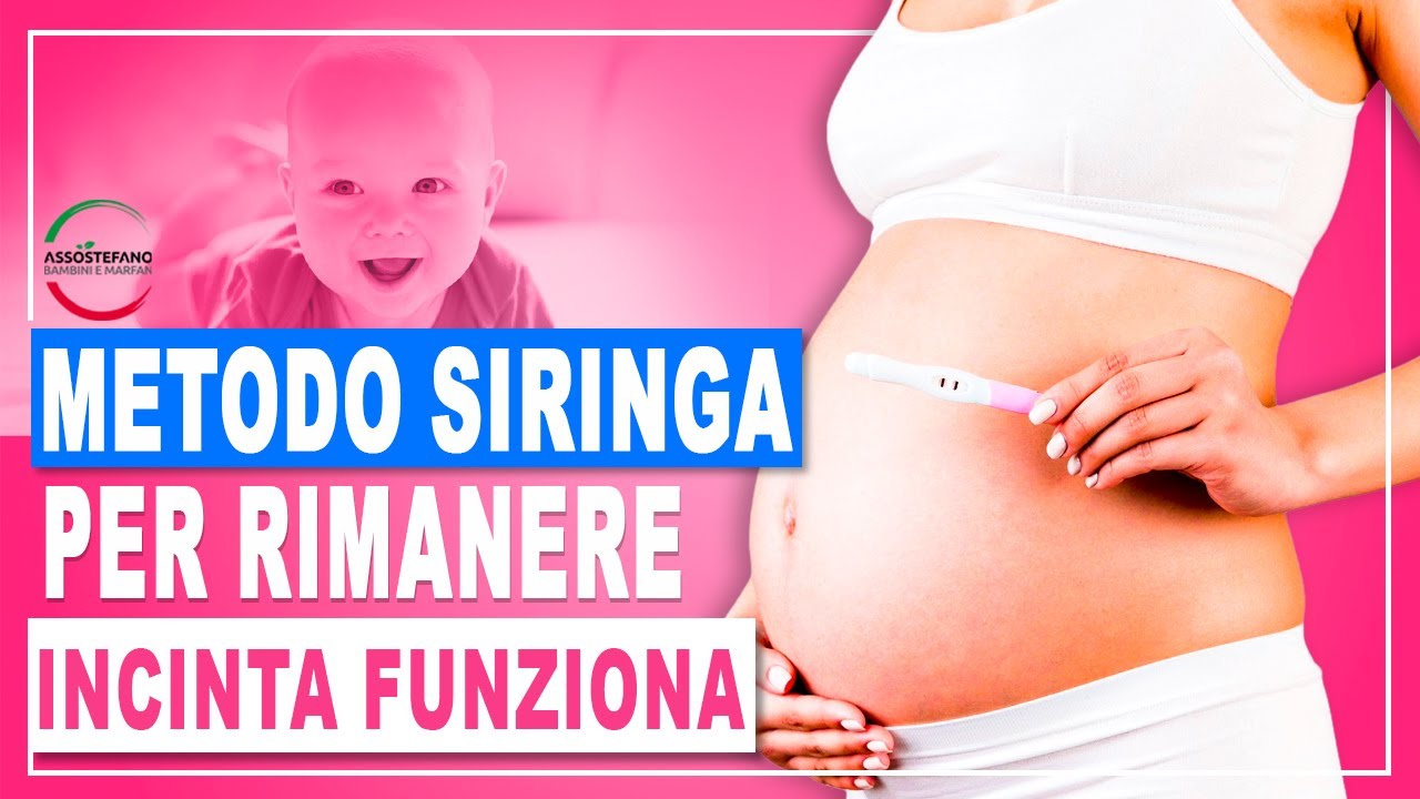 metodo siringa per rimanere incinta funziona
