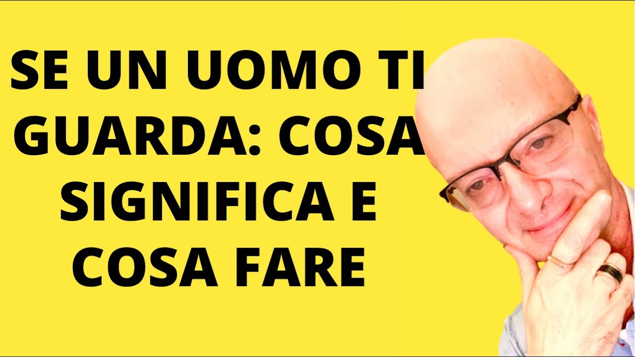 quando un uomo ti fa l'occhiolino e ti sorride