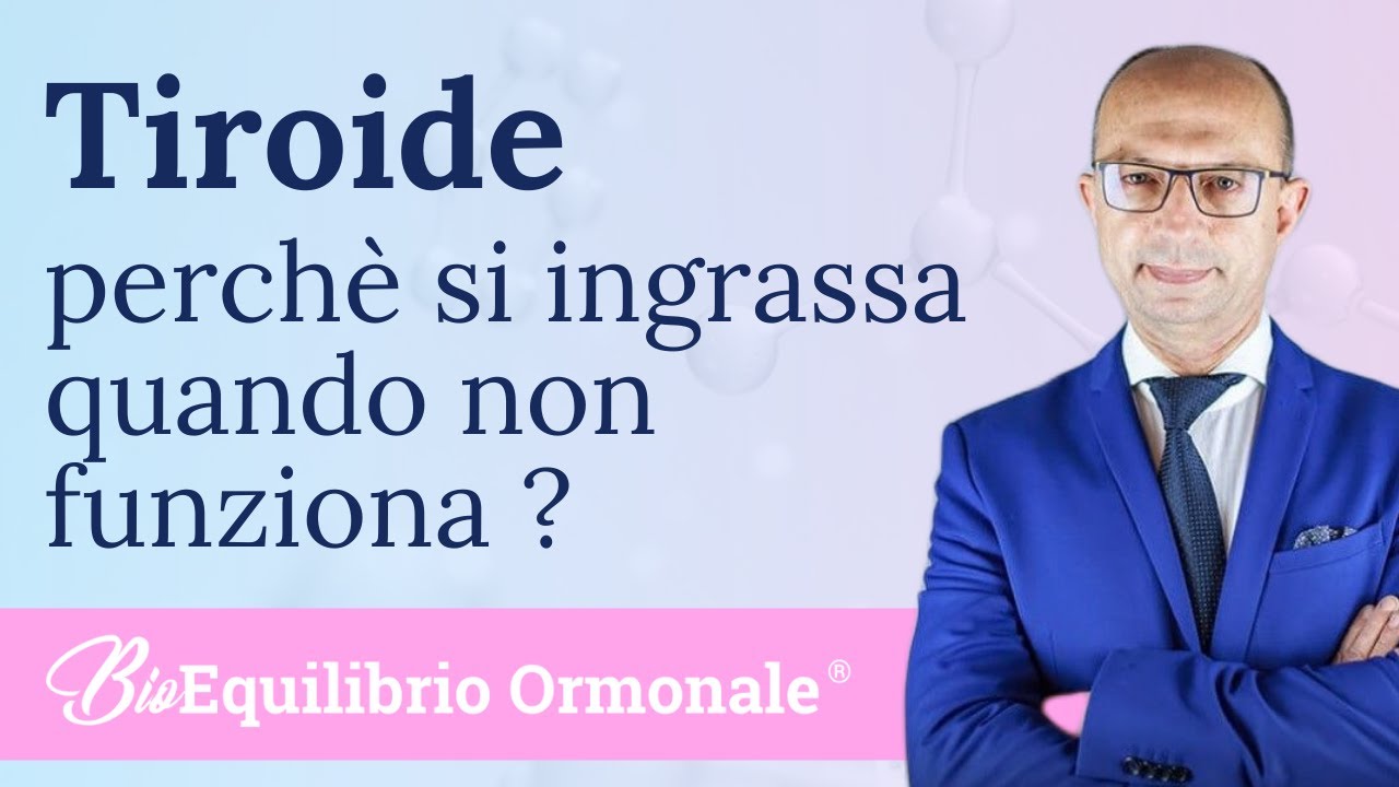 se la tiroide non funziona si ingrassa