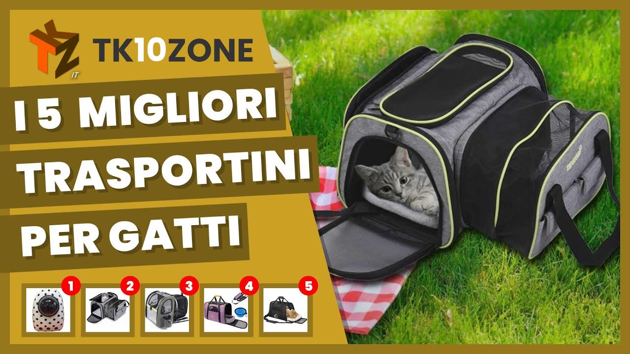 trasportino con ruote per gatti grandi