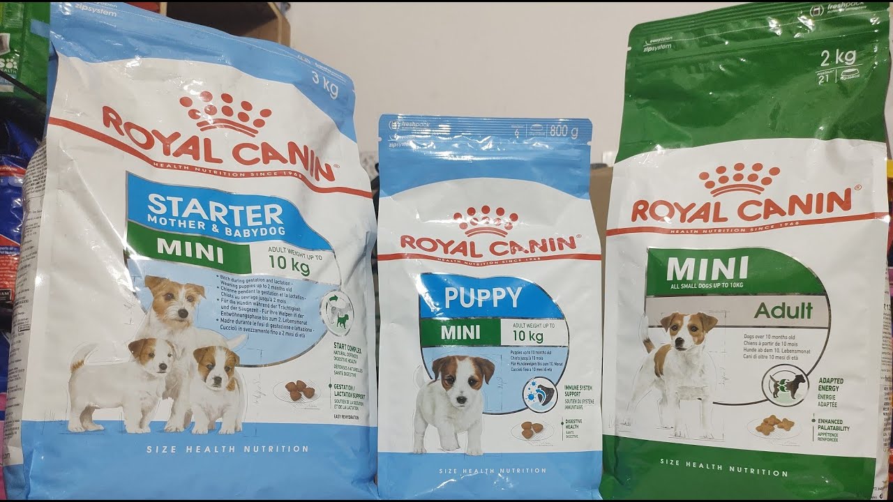 royal canin puppy mini tabella dosi